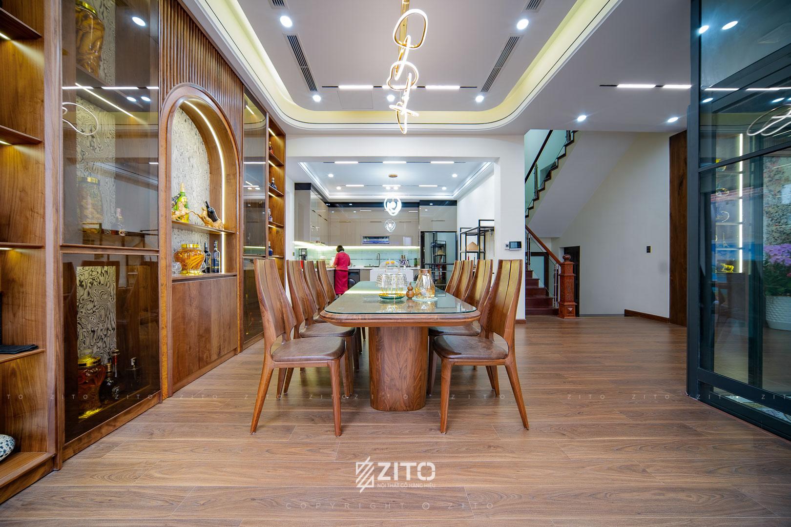 Không gian sống được hoàn thiện đến từng chi tiết nhỏ, phản chiếu gu thẩm mỹ tinh tế và tầm nhìn khác biệt của chủ nhân biệt thự giữa lòng thành phố Cảng